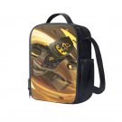 Lego Ninjago Cole Earth Ninja Cartoon 10" Kids School Travel Insulated Lunch Bag Box Black #06