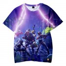 Fortnite Battle Royale Games Kids Short Sleeve T-Shirt Clothing Costume 100-150cm Q-0031