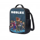 Roblox Games 10" Kids School Travel Insulated Lunch Bag Box Black #05