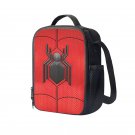 Spider-man Homecoming Superhero 10" Kids School Travel Insulated Lunch Bag Box Black #02