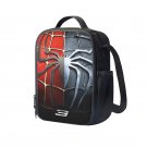 Spider-man 3 Superhero 10" Kids School Travel Insulated Lunch Bag Box Black #06