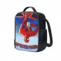 Spider-Man: Into the Spider-Verse Cartoon 10" Kids School Travel Insulated Lunch Bag Box Black #04