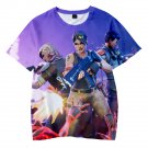 Fortnite Battle Royale Games Kids Short Sleeve T-Shirt Clothing Costume 100-150cm Q-0038