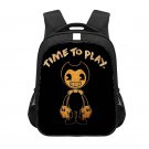 Bendy and the Ink Machine 16" Kids School Book Travel Bag Backpack Black #02