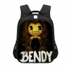 Bendy and the Ink Machine 16" Kids School Book Travel Bag Backpack Black #03