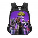 Fortnite Battle Royale 16" Kids School Book Travel Bag Backpack Black #01