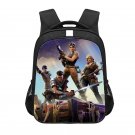 Fortnite Battle Royale 16" Kids School Book Travel Bag Backpack Black #02