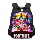 Fortnite Battle Royale 16" Kids School Book Travel Bag Backpack Black #04