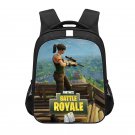 Fortnite Battle Royale 16" Kids School Book Travel Bag Backpack Black #06