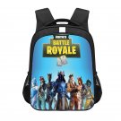Fortnite Battle Royale 16" Kids School Book Travel Bag Backpack Black #08