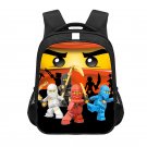 Lego Ninjago Cartoon 16" Kids School Book Travel Bag Backpack Black #14