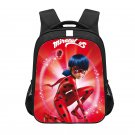 Miraculous: Tales Of Ladybug & Cat Noir Cartoon 16" Kids School Book Travel Bag Backpack Black #07