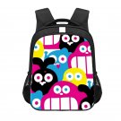 The Amazing World of Gumball Cartoon 13" Kids School Book Travel Bag Backpack Black #01