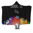 Among Us Kid's Hooded Hoodie Fleece Blanket Bed Room Bedroom Home Decor