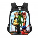 Miraculous: Tales Of Ladybug & Cat Noir Cartoon 13" Kids School Book Travel Bag Backpack Black #05