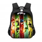 Miraculous: Tales Of Ladybug & Cat Noir Cartoon 13" Kids School Book Travel Bag Backpack Black #08