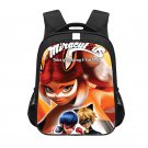 Miraculous: Tales Of Ladybug & Cat Noir Cartoon 13" Kids School Book Travel Bag Backpack Black #10