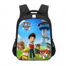 Paw Patrol Cartoon 13" Kids School Book Travel Bag Backpack Black #06
