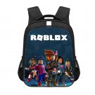 Roblox 13" Kids School Book Travel Bag Backpack Black #05