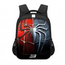 Spiderman Superhero 13" Kids School Book Travel Bag Backpack Black #06
