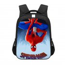 Spider-Man: Into the Spider-Verse Cartoon 13" Kids School Book Travel Bag Backpack Black #04