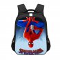 Spider-Man: Into the Spider-Verse Cartoon 13" Kids School Book Travel Bag Backpack Black #04