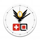 Overwatch Games Mercy 12" Round Wall Clock Bedroom Bed Room Decoration #03