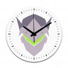 Overwatch Games Genji 12" Round Wall Clock Bedroom Bed Room Decoration #04