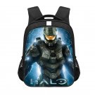 Halo Master Chief 13" Kids School Book Travel Bag Backpack Black #06