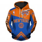 New York Knicks Adult Long Sleeve All Over Pullover Hoodie Clothing Size S-4XL