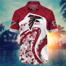 Atlanta Falcons Adult All Over Men's Hawaiian Shirt S-4XL H02887