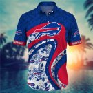 Buffalo Bills Adult All Over Men's Hawaiian Shirt S-4XL H02865