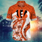 Cincinnati Bengals Adult All Over Men's Hawaiian Shirt S-4XL H02883