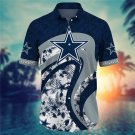 Dallas Cowboys Adult All Over Men's Hawaiian Shirt S-4XL H02884