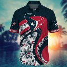 Houston Texans Adult All Over Men's Hawaiian Shirt S-4XL H02890