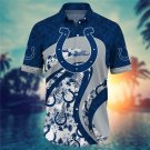 Indianapolis Colts Adult All Over Men's Hawaiian Shirt S-4XL H02877