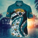 Jacksonville Jaguars Adult All Over Men's Hawaiian Shirt S-4XL H02888