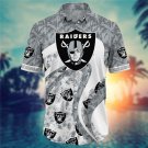 Las Vegas Raiders Adult All Over Men's Hawaiian Shirt S-4XL H02862