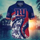 New York Giants Adult All Over Men's Hawaiian Shirt S-4XL H02873
