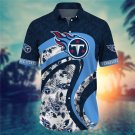 Tennessee Titans Adult All Over Men's Hawaiian Shirt S-4XL H02861