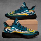 Jacksonville Jaguars Fashion Casual Sports Running Walking Yeezy Styles Sneaker Shoes