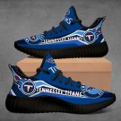 Tennessee Titans Fashion Casual Sports Running Walking Yeezy Styles Sneaker Shoes