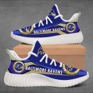 Baltimore Ravens Fashion Casual Sports Running Walking Yeezy Styles Sneaker Shoes