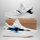 Carolina Panthers Fashion Casual Sports Running Walking Yeezy Styles Sneaker Shoes