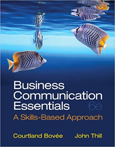 Business Communication Essentials PDF 6th Edition: A Skills Based Approach