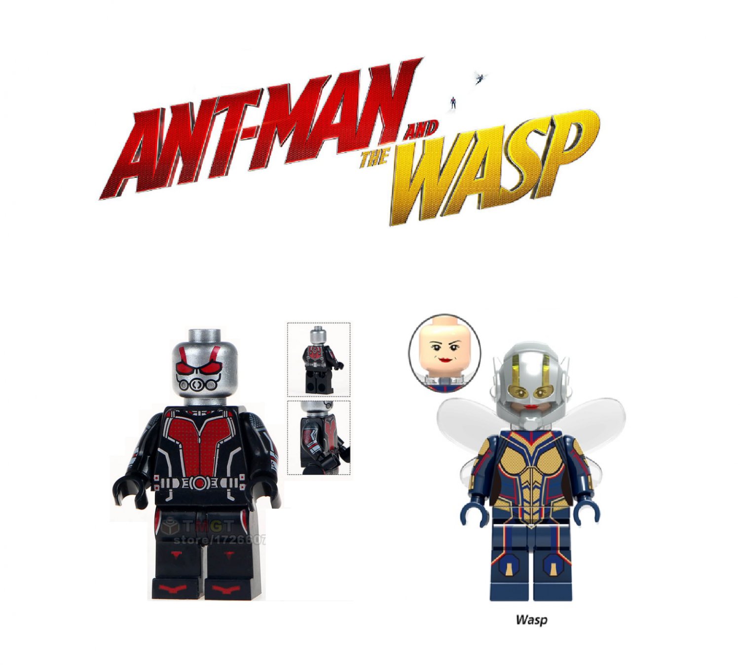 lego ant man and the wasp minifigures