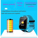 Anti-Lost Smart Watch Tracker SOS Help For Kids Camera With Flashlight Blue Best Gift