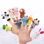 10 pcs Finger Puppets Tell Story Plush Play Game Baby Cloth Toy Kid Set