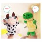 10 pcs Finger Puppets Tell Story Plush Play Game Baby Cloth Toy Kid Set