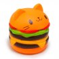Squishy Slow Rising Scented PU Cat Head Hamburger Slow Rebound Squeeze Toys